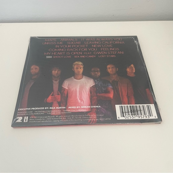 MAROON 5 “V” Deluxe Album (NWT) - Picture 3 of 3